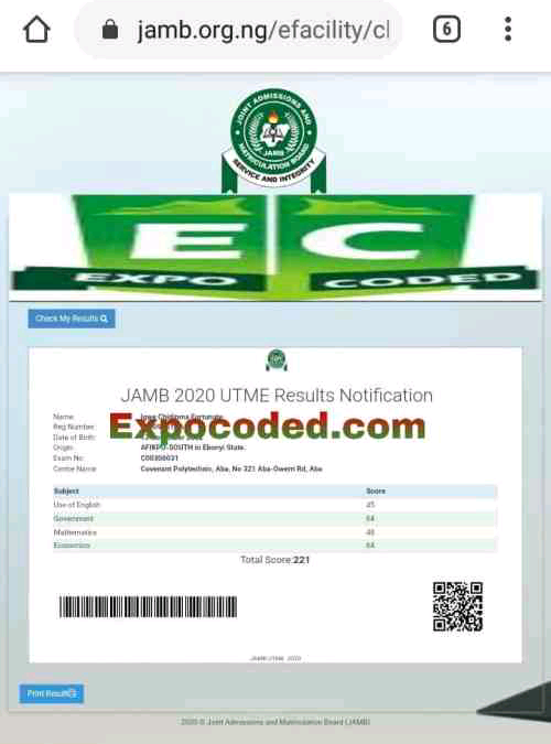 Jamb expo 2024 